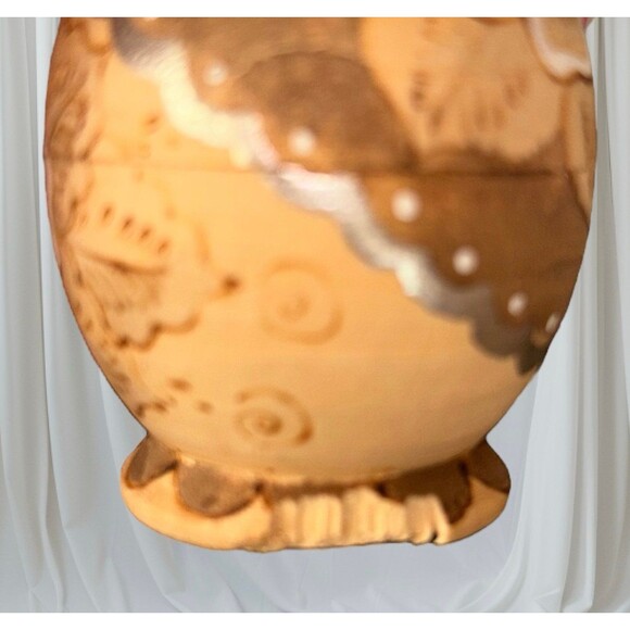 Hand Painted Wood Burned Russian Matryoshka Nesting Doll 3.75” Set of 3 - Picture 8 of 8